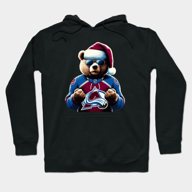 Colorado Avalanche Christmas Hoodie by Americansports